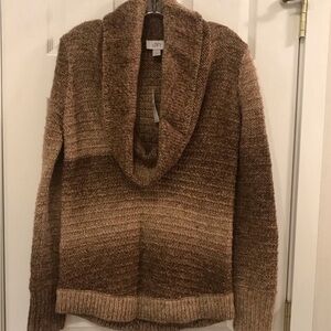 Anne Taylor Loft Cowl Neck Sweater